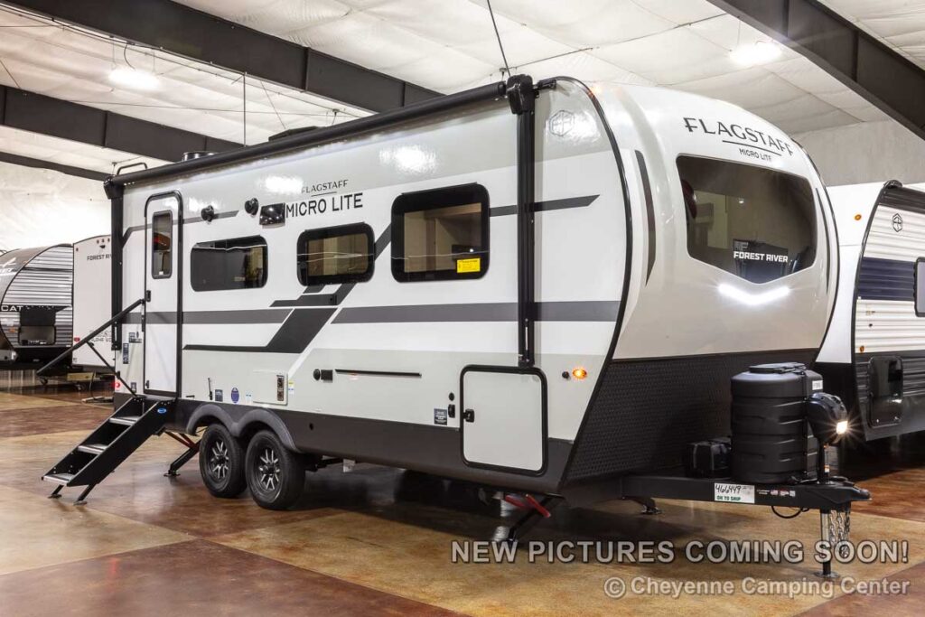 2027 Forest River Flagstaff Micro Lite 25FBD Couples Travel Trailer Enterior Image