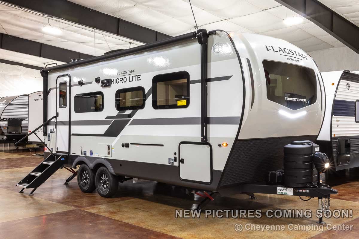 2027 Forest River Flagstaff Micro Lite 22FBS Couples Travel Trailer Enterior Image