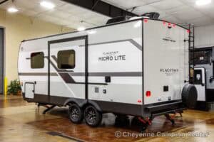 2026 Forest River Flagstaff Micro Lite 22FBS Couples Travel Trailer Exterior Image