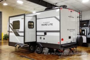 2027 Forest River Flagstaff Micro Lite 22FBS Couples Travel Trailer Exterior Image