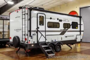 2026 Forest River Flagstaff Micro Lite 22FBS Couples Travel Trailer Exterior Image