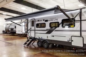 2027 Forest River Flagstaff Micro Lite 22FBS Couples Travel Trailer Exterior Image