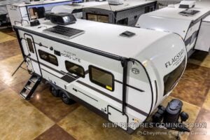 2027 Forest River Flagstaff Micro Lite 22FBS Couples Travel Trailer Exterior Image