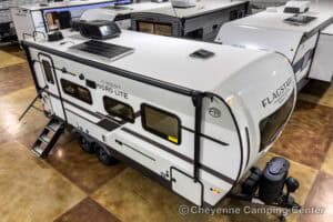 2026 Forest River Flagstaff Micro Lite 22FBS Couples Travel Trailer Exterior Image