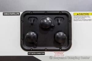 2026 Forest River Flagstaff Micro Lite 22FBS Couples Travel Trailer Exterior Image