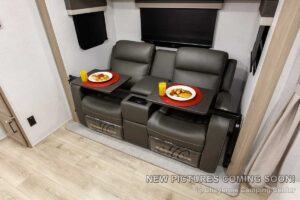 2027 Forest River Flagstaff Micro Lite 22FBS Couples Travel Trailer Interior Image
