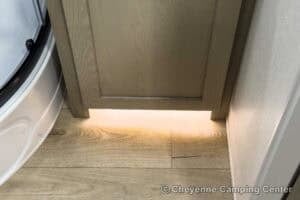 2026 Forest River Flagstaff Micro Lite 22FBS Couples Travel Trailer Interior Image