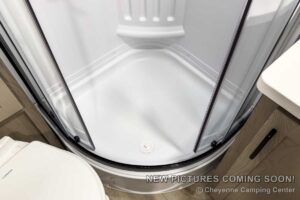 2027 Forest River Flagstaff Micro Lite 22FBS Couples Travel Trailer Interior Image