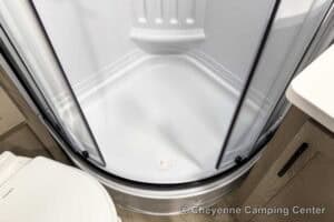 2026 Forest River Flagstaff Micro Lite 22FBS Couples Travel Trailer Interior Image