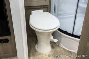 2026 Forest River Flagstaff Micro Lite 22FBS Couples Travel Trailer Interior Image