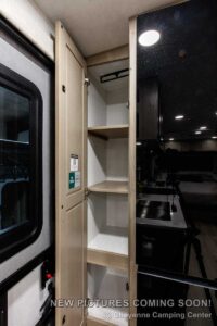 2027 Forest River Flagstaff Micro Lite 22FBS Couples Travel Trailer Interior Image