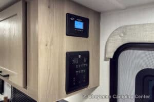 2026 Forest River Flagstaff Micro Lite 22FBS Couples Travel Trailer Interior Image