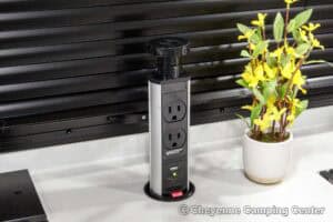 2026 Forest River Flagstaff Micro Lite 22FBS Couples Travel Trailer Interior Image