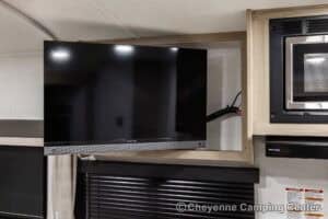 2026 Forest River Flagstaff Micro Lite 22FBS Couples Travel Trailer Interior Image