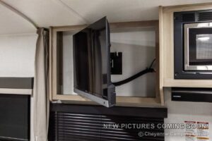 2027 Forest River Flagstaff Micro Lite 22FBS Couples Travel Trailer Interior Image
