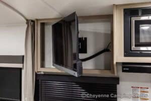 2026 Forest River Flagstaff Micro Lite 22FBS Couples Travel Trailer Interior Image