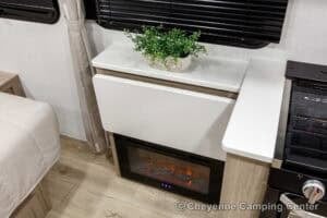 2026 Forest River Flagstaff Micro Lite 22FBS Couples Travel Trailer Interior Image