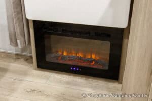 2026 Forest River Flagstaff Micro Lite 22FBS Couples Travel Trailer Interior Image