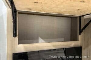 2026 Forest River Flagstaff Micro Lite 22FBS Couples Travel Trailer Interior Image