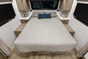 2027 Forest River Flagstaff Micro Lite 22FBS Couples Travel Trailer Interior Image