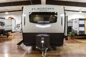 2026 Forest River Flagstaff Micro Lite 25FBD Couples Travel Trailer Exterior Image