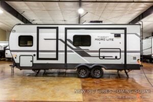 2027 Forest River Flagstaff Micro Lite 25FBD Couples Travel Trailer Exterior Image