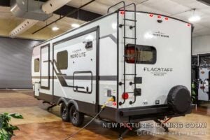 2027 Forest River Flagstaff Micro Lite 25FBD Couples Travel Trailer Exterior Image