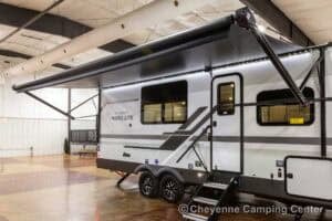2026 Forest River Flagstaff Micro Lite 25FBD Couples Travel Trailer Exterior Image