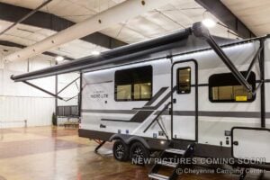 2027 Forest River Flagstaff Micro Lite 25FBD Couples Travel Trailer Exterior Image