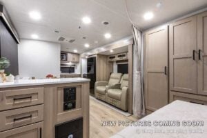 2027 Forest River Flagstaff Micro Lite 25FBD Couples Travel Trailer Interior Image