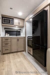 2026 Forest River Flagstaff Micro Lite 25FBD Couples Travel Trailer Interior Image