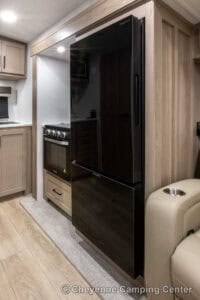 2026 Forest River Flagstaff Micro Lite 25FBD Couples Travel Trailer Interior Image