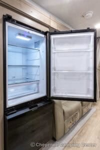 2026 Forest River Flagstaff Micro Lite 25FBD Couples Travel Trailer Interior Image