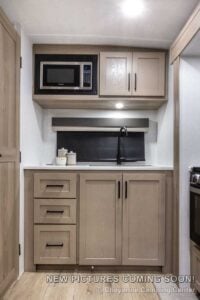 2027 Forest River Flagstaff Micro Lite 25FBD Couples Travel Trailer Interior Image
