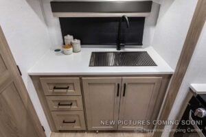 2027 Forest River Flagstaff Micro Lite 25FBD Couples Travel Trailer Interior Image