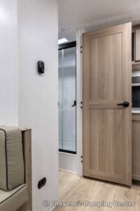 2026 Forest River Flagstaff Micro Lite 25FBD Couples Travel Trailer Interior Image