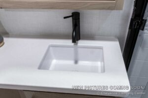 2027 Forest River Flagstaff Micro Lite 25FBD Couples Travel Trailer Interior Image