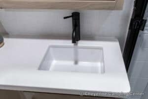 2026 Forest River Flagstaff Micro Lite 25FBD Couples Travel Trailer Interior Image