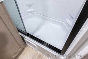 2026 Forest River Flagstaff Micro Lite 25FBD Couples Travel Trailer Interior Image