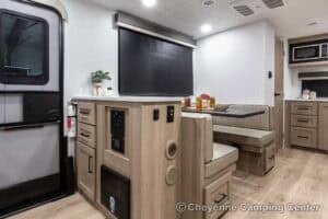 2026 Forest River Flagstaff Micro Lite 25FBD Couples Travel Trailer Interior Image