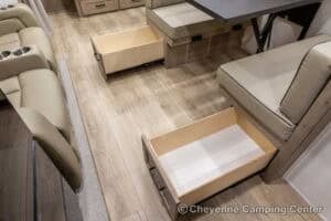 2026 Forest River Flagstaff Micro Lite 25FBD Couples Travel Trailer Interior Image