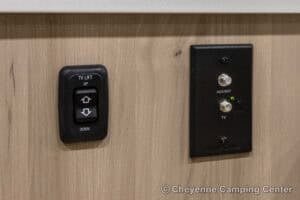 2026 Forest River Flagstaff Micro Lite 25FBD Couples Travel Trailer Interior Image