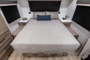 2027 Forest River Flagstaff Micro Lite 25FBD Couples Travel Trailer Interior Image