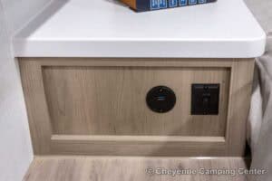 2026 Forest River Flagstaff Micro Lite 25FBD Couples Travel Trailer Interior Image