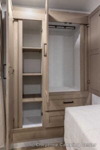 2026 Forest River Flagstaff Micro Lite 25FBD Couples Travel Trailer Interior Image