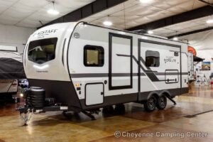 2027 Forest River Flagstaff Micro Lite 25FBD Couples Travel Trailer Exterior Image