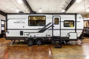2027 Forest River Flagstaff Micro Lite 25FBD Couples Travel Trailer Exterior Image