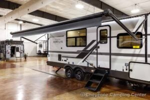 2027 Forest River Flagstaff Micro Lite 25FBD Couples Travel Trailer Exterior Image