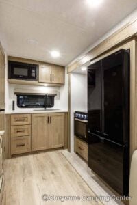2027 Forest River Flagstaff Micro Lite 25FBD Couples Travel Trailer Interior Image