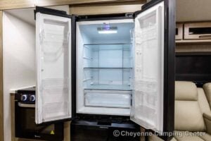 2027 Forest River Flagstaff Micro Lite 25FBD Couples Travel Trailer Interior Image